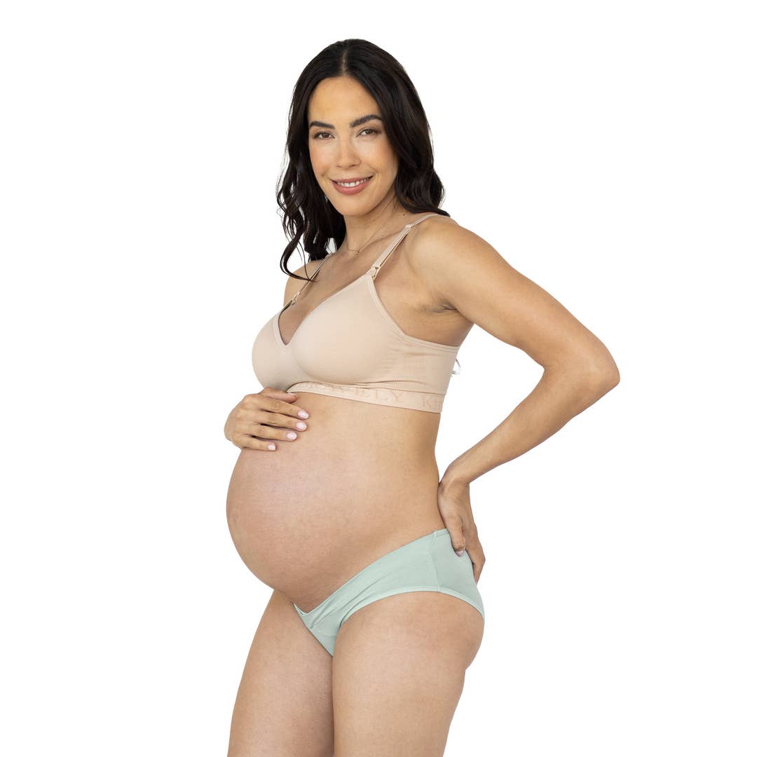 Under-The-Bump Bikini Underwear (5-Pack) Maternity/Postpartum Assorted Pastels