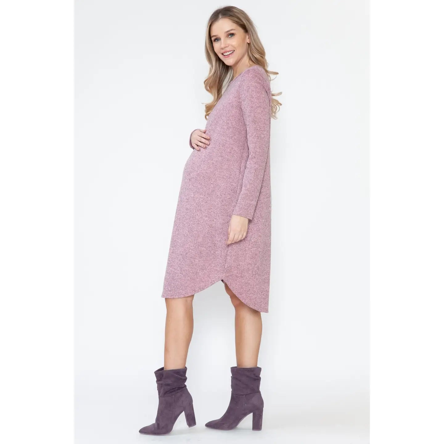 Aiyana Long Sleeve Midi Dress