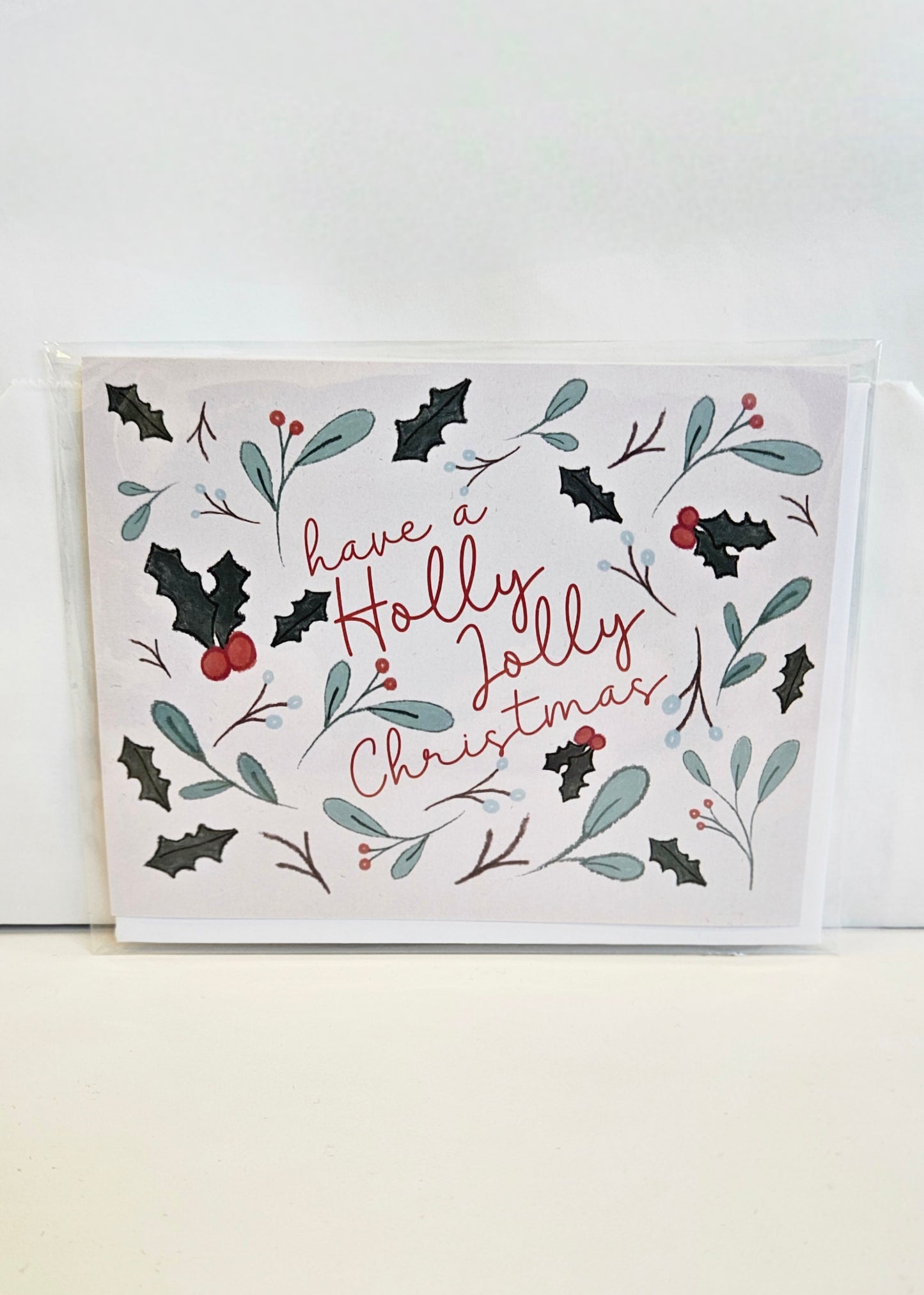 Holly Jolly Christmas Card