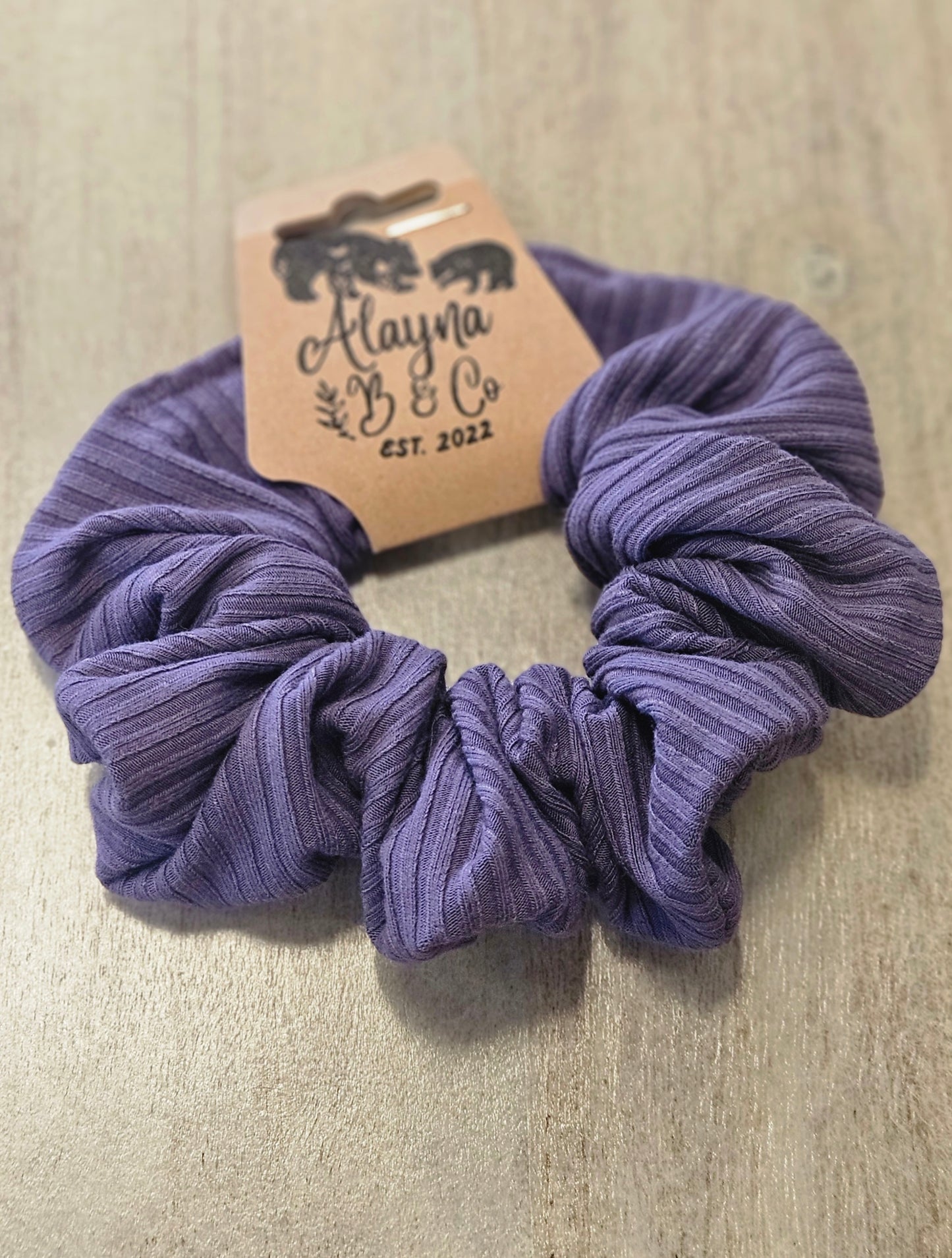 Organic Knit Scrunchies