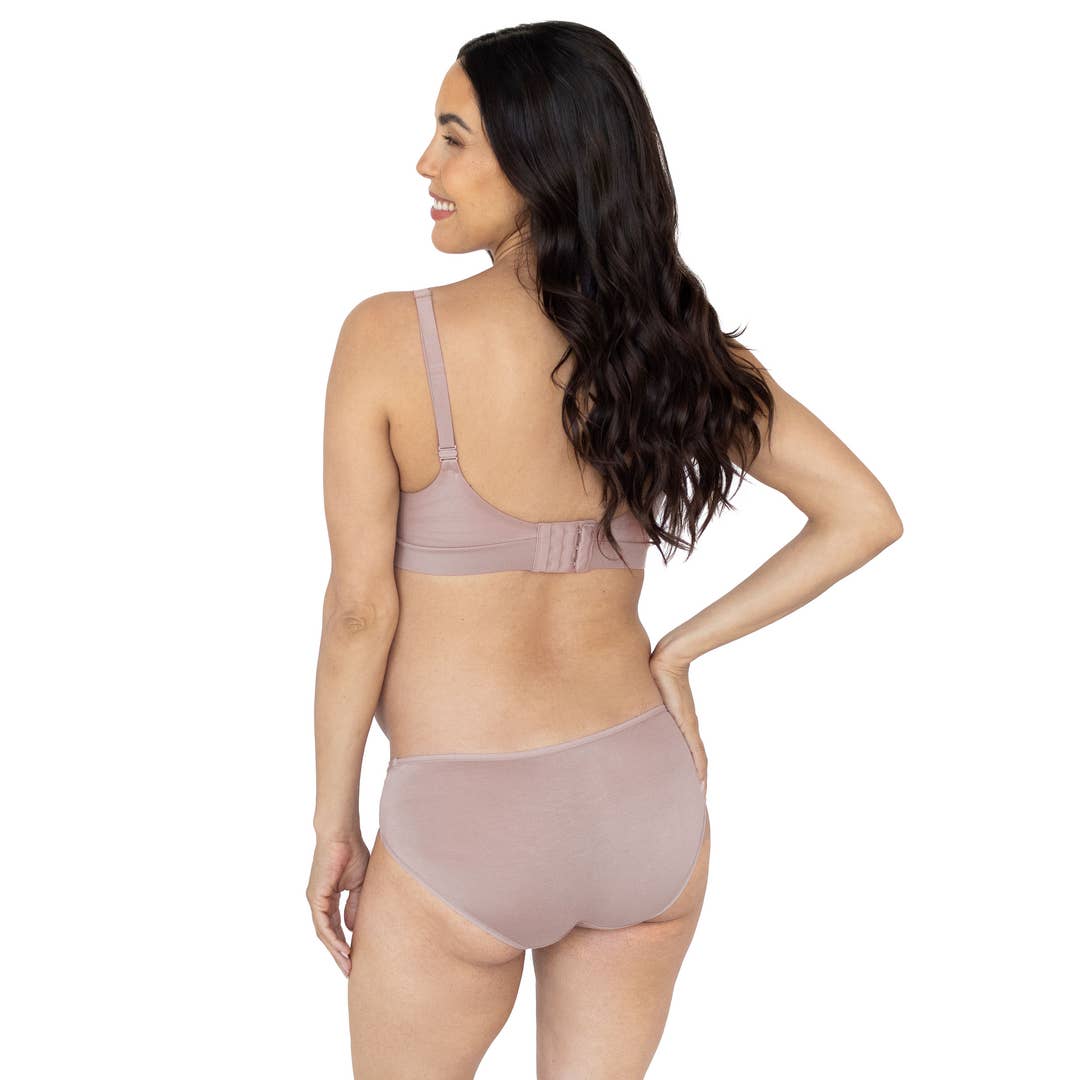 Under-The-Bump Bikini Underwear (5-Pack) Maternity/Postpartum Assorted Pastels