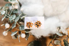 Holiday Bow Stud Earrings