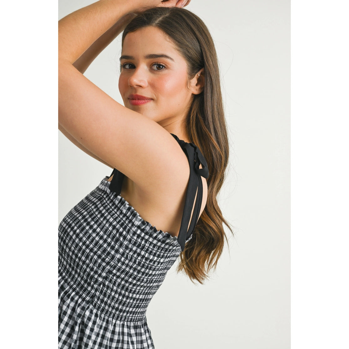 Arabella Gingham Tank Top