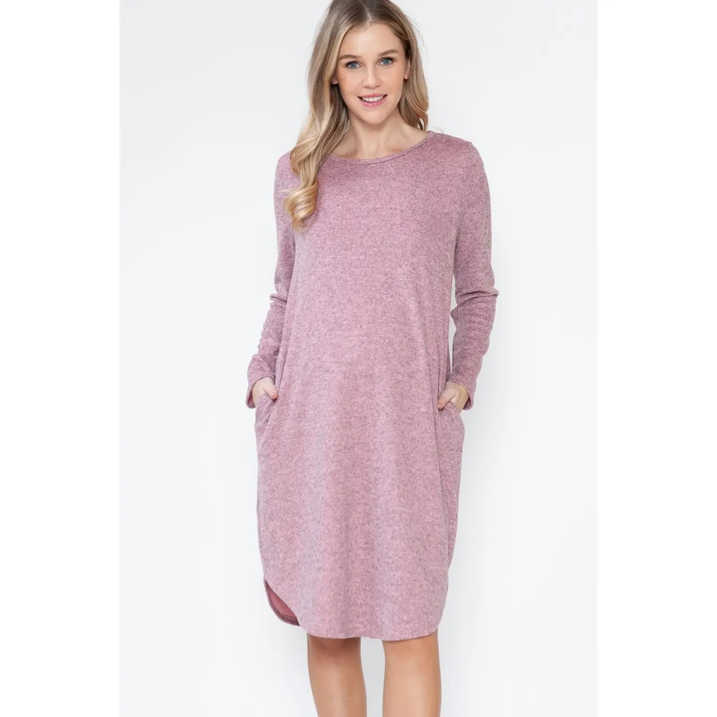 Aiyana Long Sleeve Midi Dress