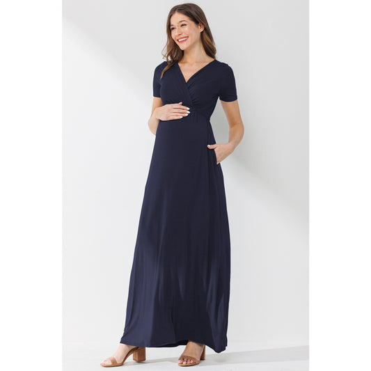 Sylvie Maxi Dress in Navy