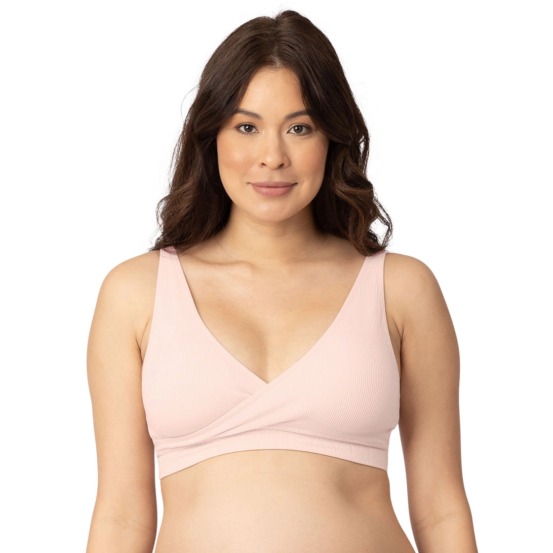 Sublime® Adjustable Crossover Nursing & Lounge Bra in Soft Pink