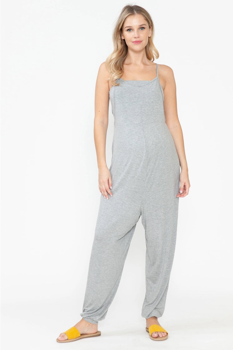 Jumpsuit with long cardigan hotsell