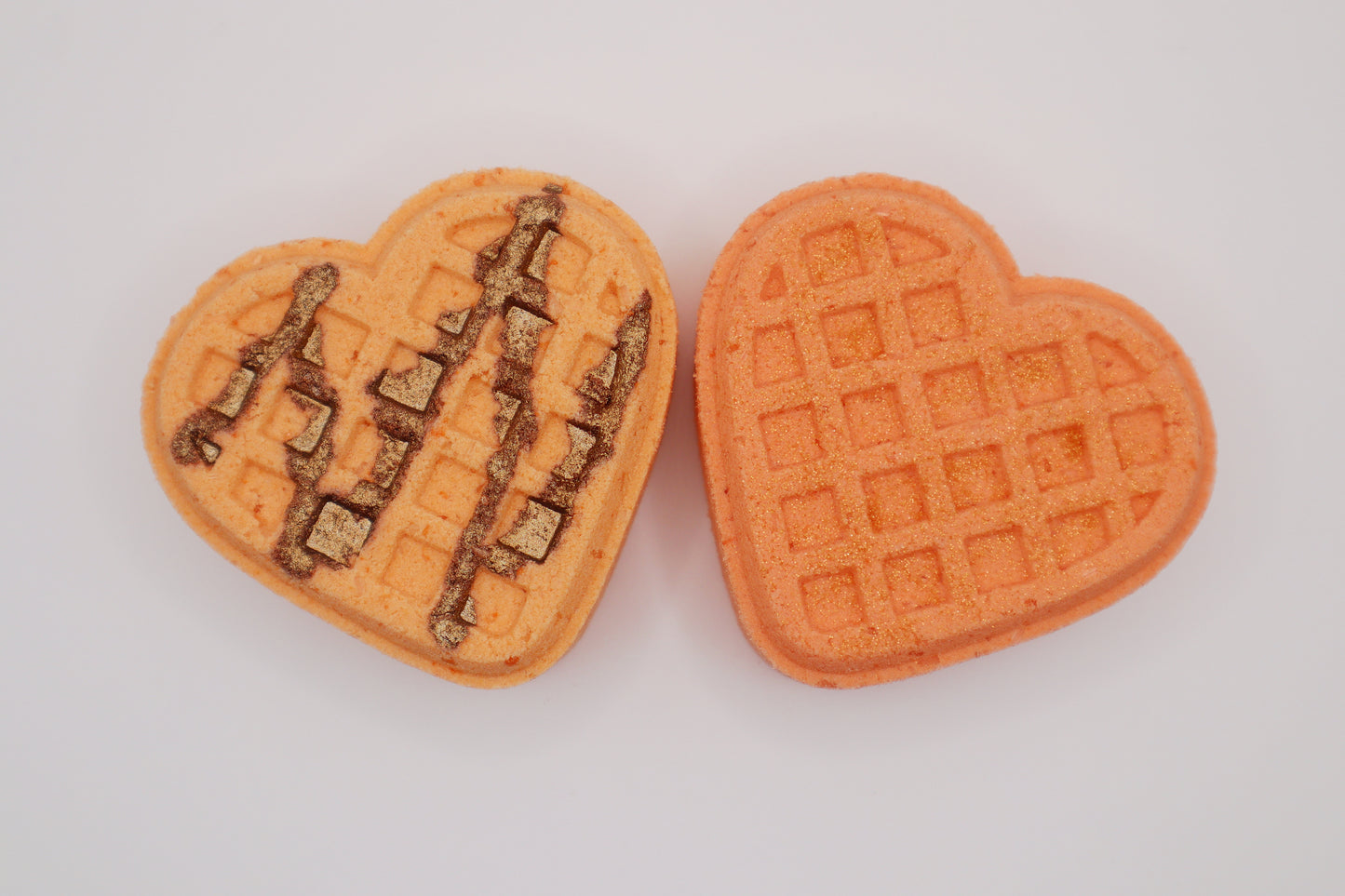 Heart Waffle Bath Bomb Set