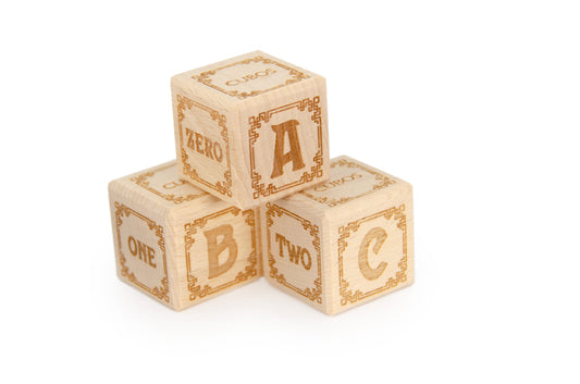 Wooden Alphabet Block