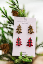 Leopard Plaid Tree 2 Stud Pack