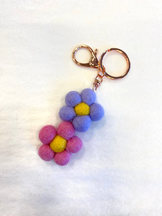 Floral Keychain