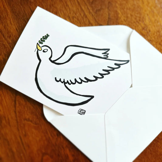 Peace Dove Greeting Card