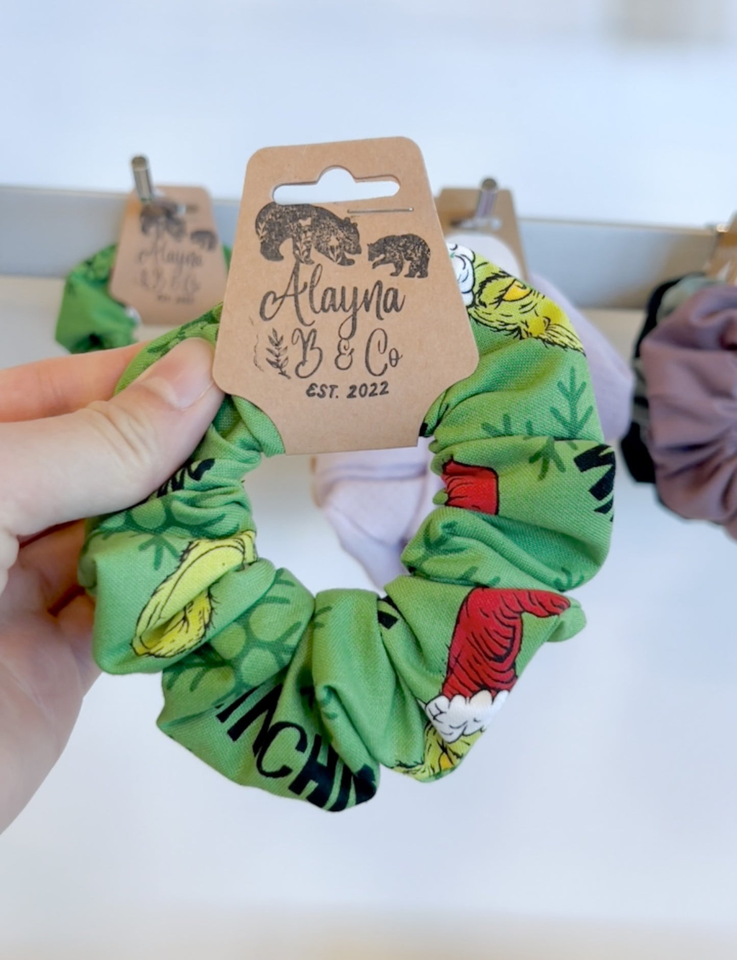 Character Christmas Scrunchie