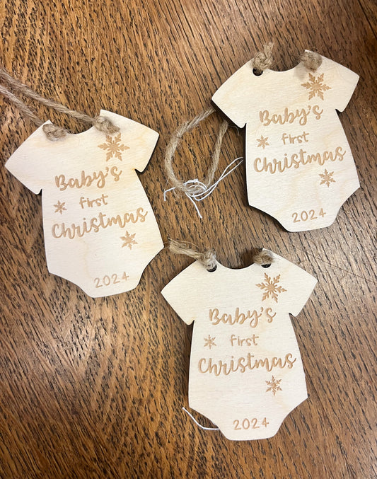 Baby's First Christmas 2024 Ornament