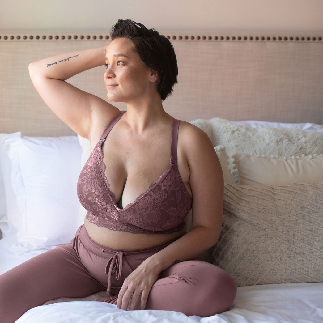 CLZOUD Lively Bras for Women Breastfeeding Underwear Without Steel