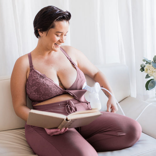 Noarlalf Nursing Bras Women's Lactation Ununderwire Large Size Cotton Sleep  Bra Underwear Bras for Women 