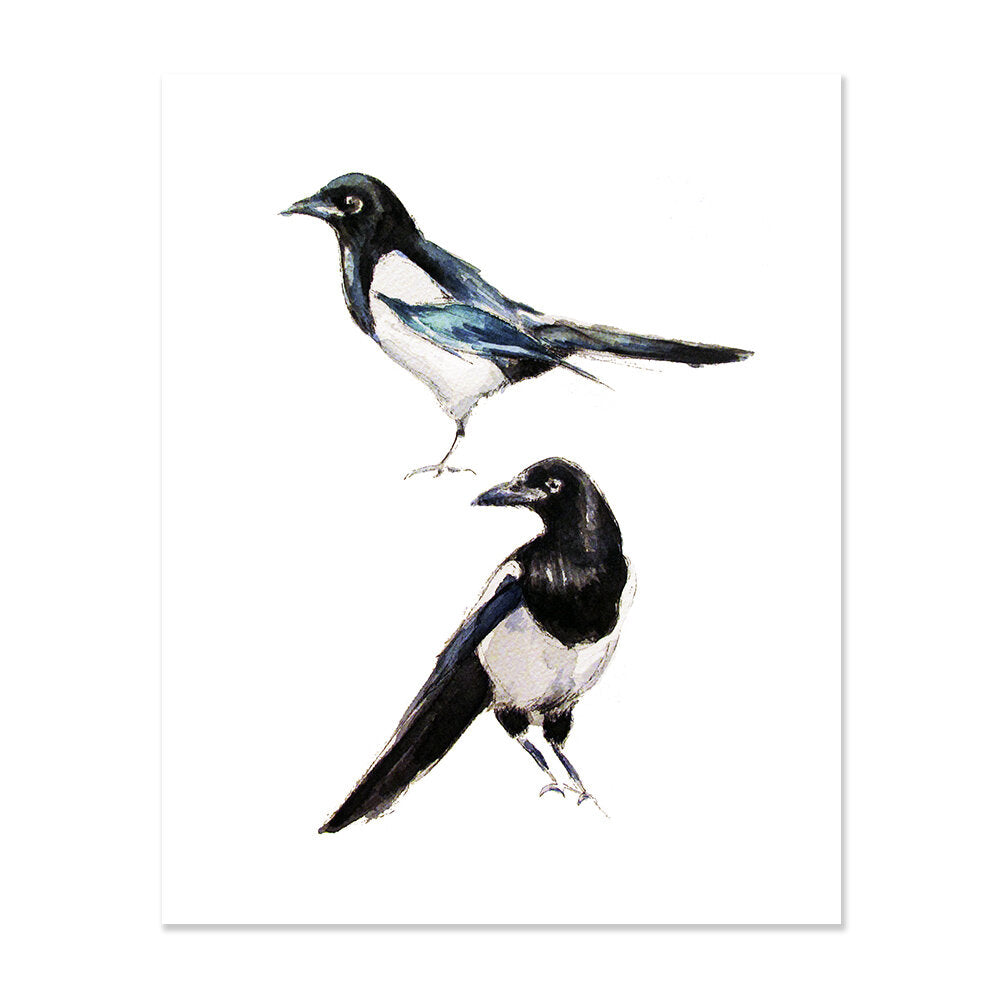 Magpies Print