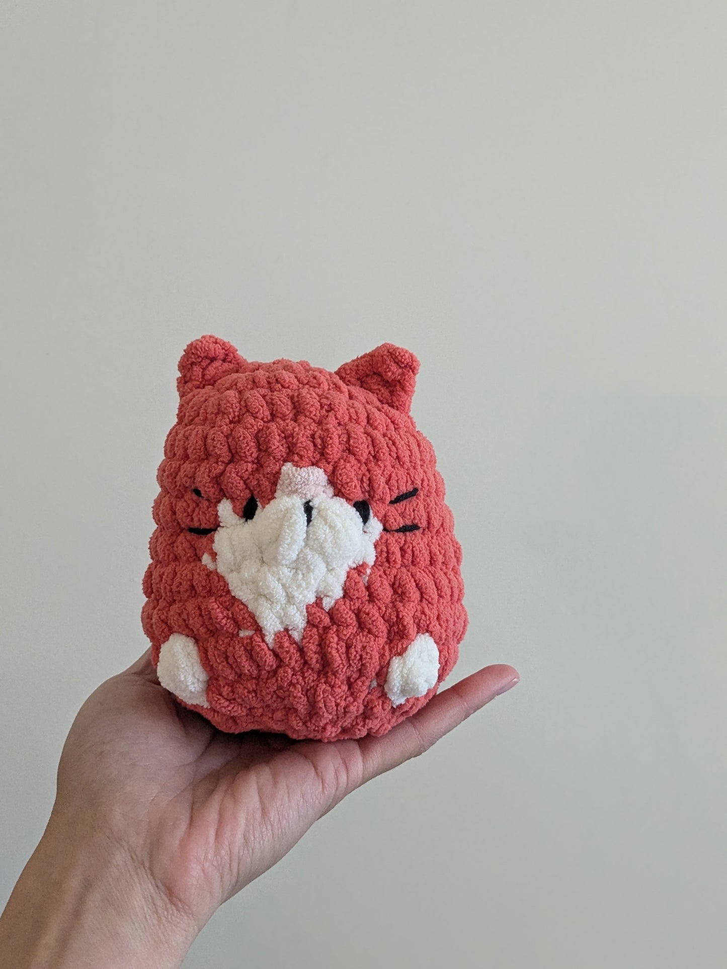 Chubby Cat Rattle Toy