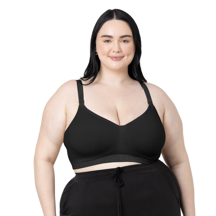 Sublime® Contour Nursing & Maternity Bra in Black