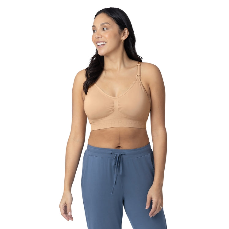 Simply Sublime® Nursing Bra in Beige