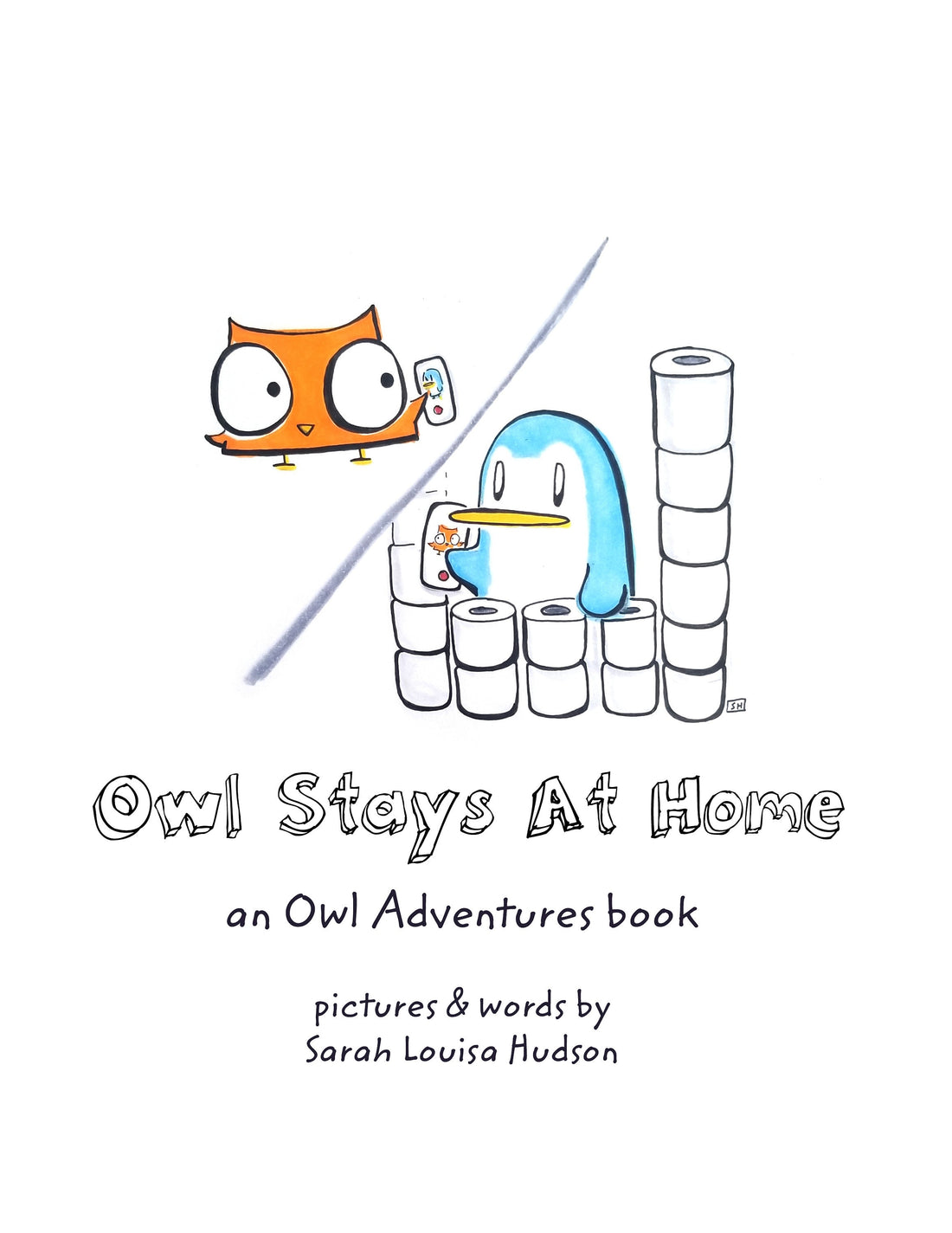 Owl Stays At Home Book