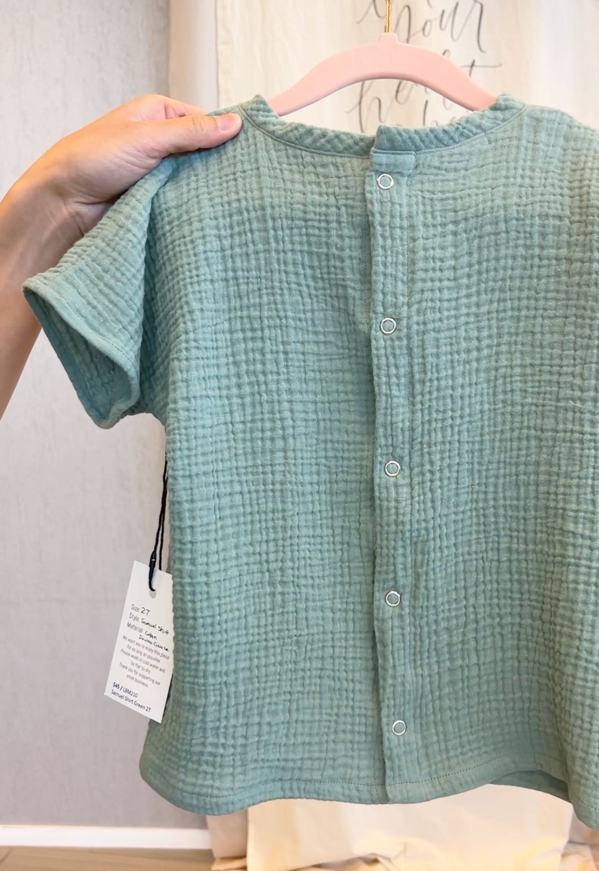 Samuel Shirt in Green