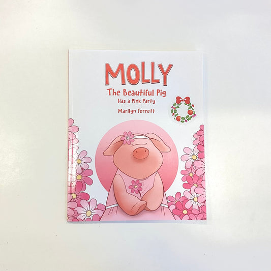 Molly The Beautiful Pig Has A Pink Party Christmas Edition