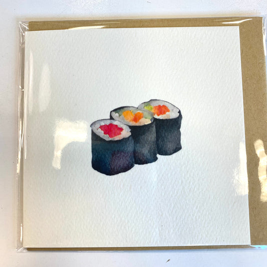 Maki Sushi Mini Card