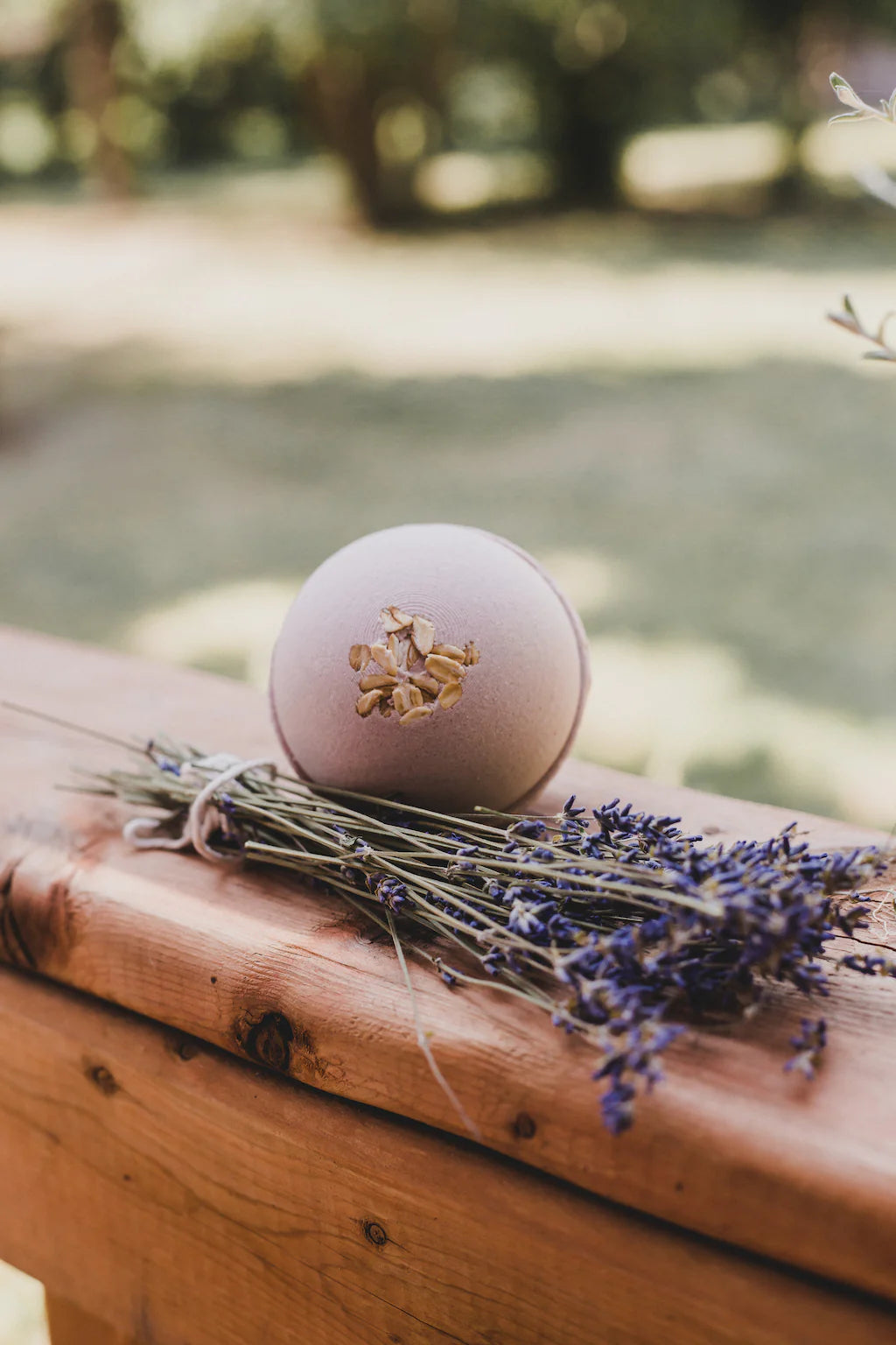 Lavender Oatmeal Bath Bomb