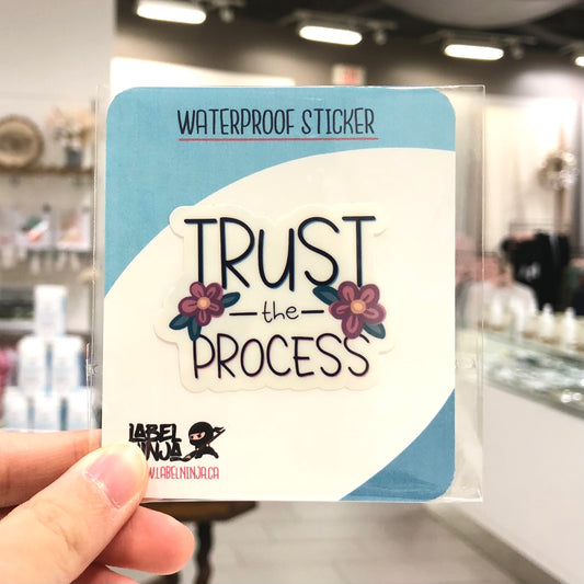 Trust the Process Sticker