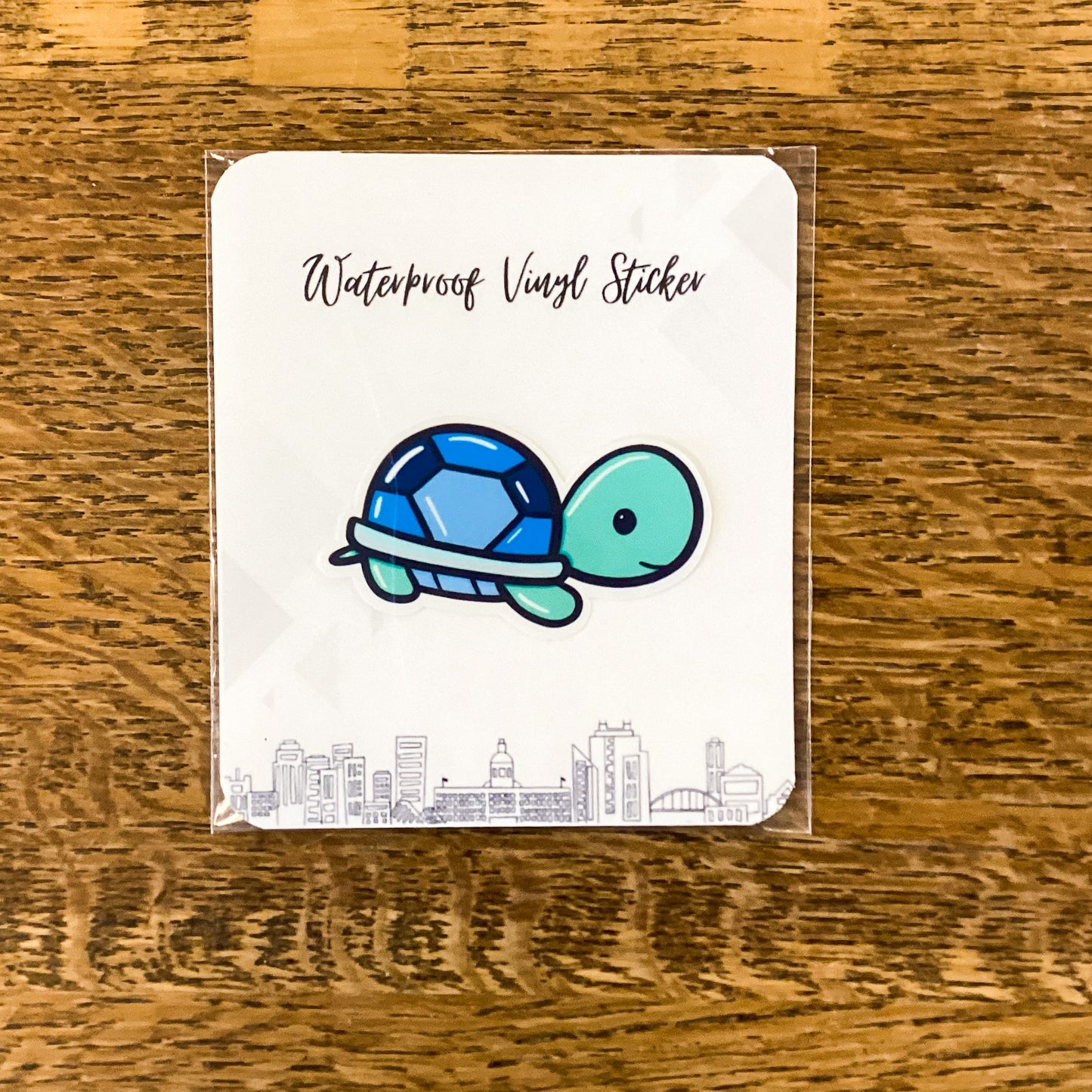 Blue Turtle Sticker