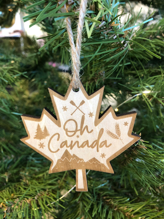 Oh Canada Ornament